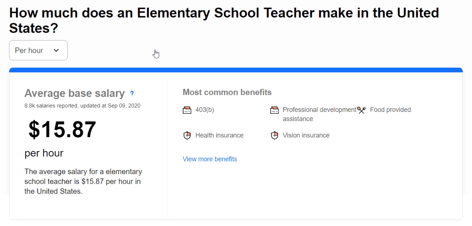average teacher salary average teacher salary